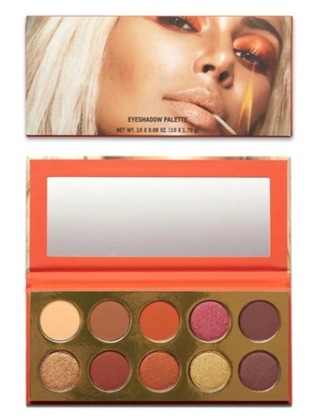 New KKW Beauty Sooo Fire Eyeshadow Palette